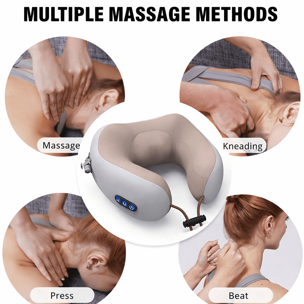 Electric Neck Massager جهاز مساج رقبة كهربائي حراري، صورة 3