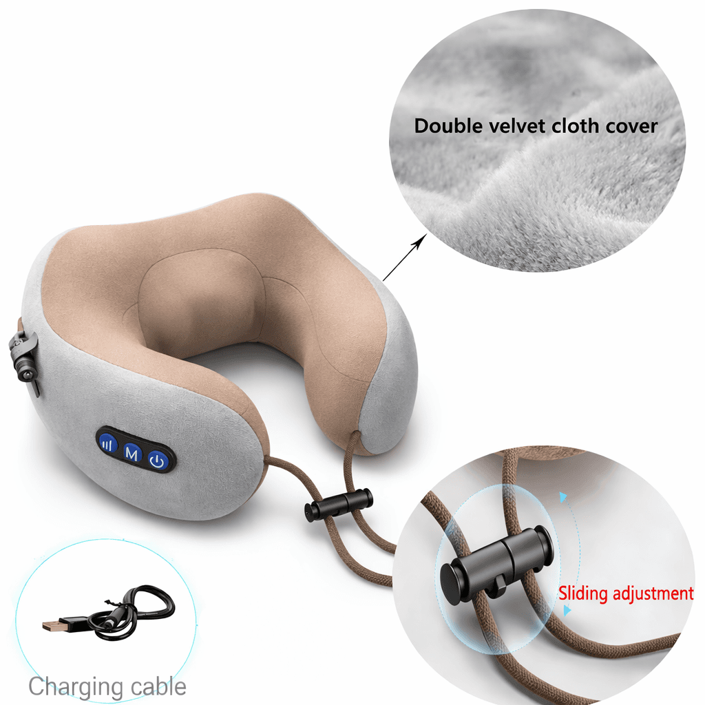 Electric Neck Massager جهاز مساج رقبة كهربائي حراري، صورة 2