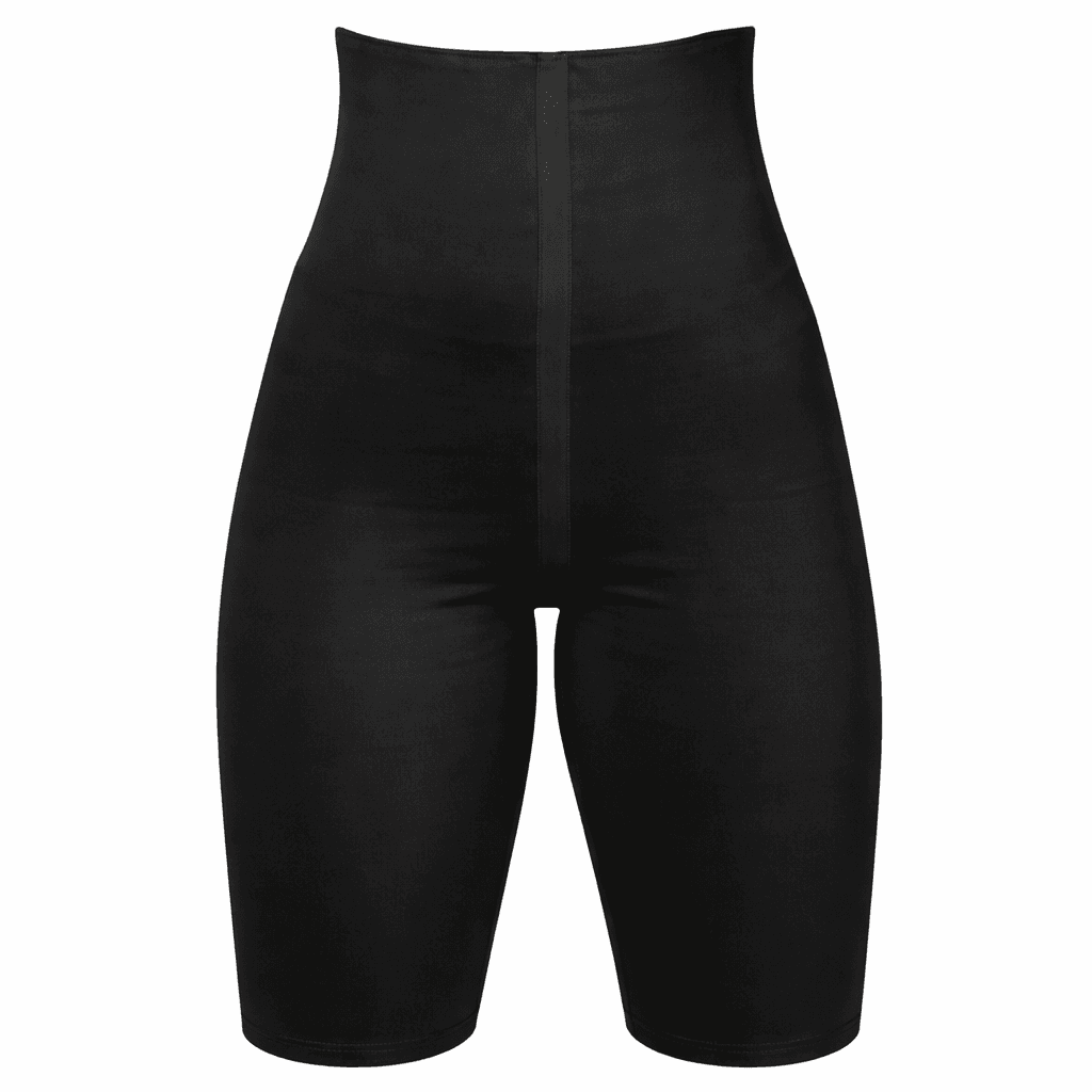 Women Thigh Slimmer Corset شورت مشد للتخسيس وشد البطن والأرداف – أسود وبيج، صورة 3
