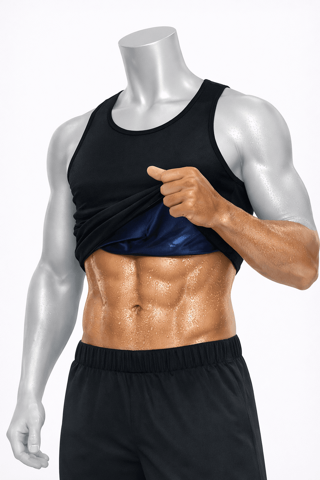 Spandex Thermal Tank بدي حراري سبندكس للتخسيس، صورة 2