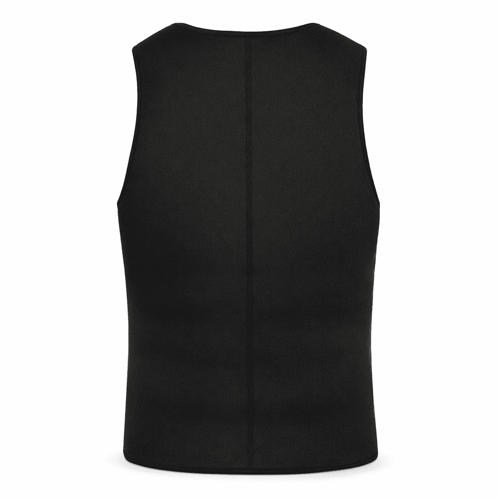 Neoprene Sauna Vest مشد رجالي حراري للتخسيس، صورة 6