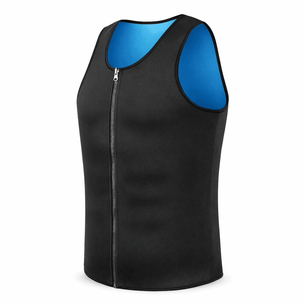 Neoprene Sauna Vest مشد رجالي حراري للتخسيس، صورة 7