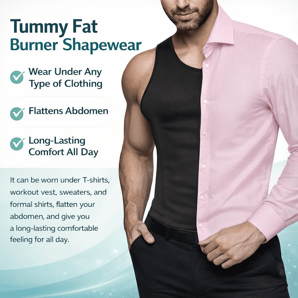 Neoprene Sauna Vest مشد رجالي حراري للتخسيس، صورة 2