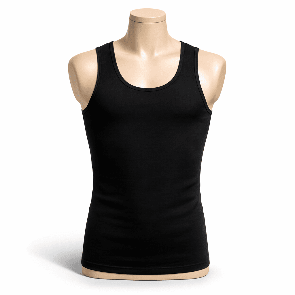 Men Body Shaper Vest مشد جسم رجالي لإطلالة متناسقة، صورة 2