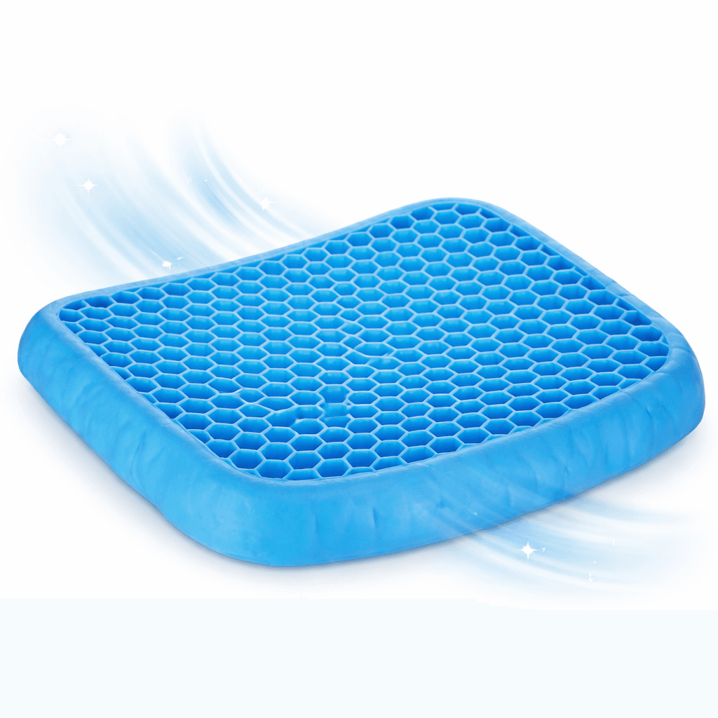 Silicone Gel Seat Cushion شلتة سيليكون للراحة أثناء الجلوس، صورة 4