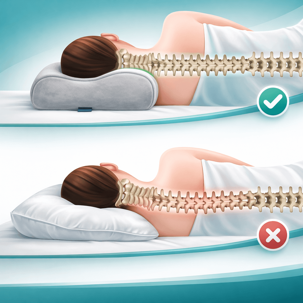 Memory Foam Pillow مخدة ميموري فوم أمريكي، صورة 2