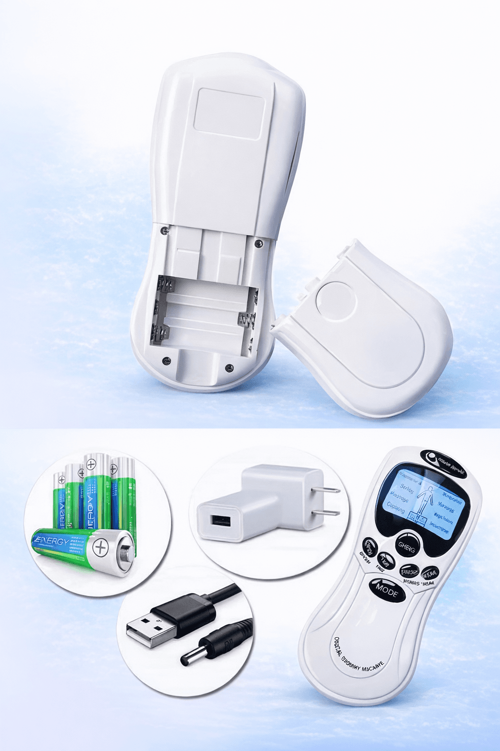 EMS TENS Unit جهاز تحفيز عضلي مزدوج الإخراج XY-808، صورة 2