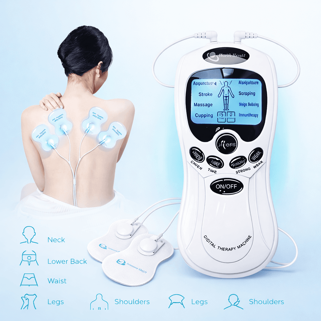 EMS TENS Unit جهاز تحفيز عضلي مزدوج الإخراج XY-808، صورة 5