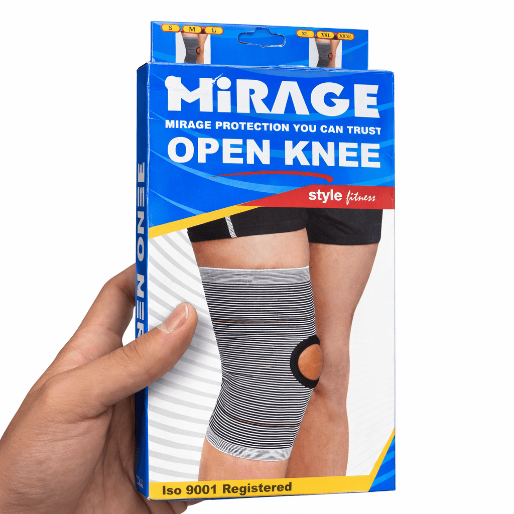 Open Patella Knee ركبة شراب مفتوحة لدعم مفصل الركبة، صورة 3
