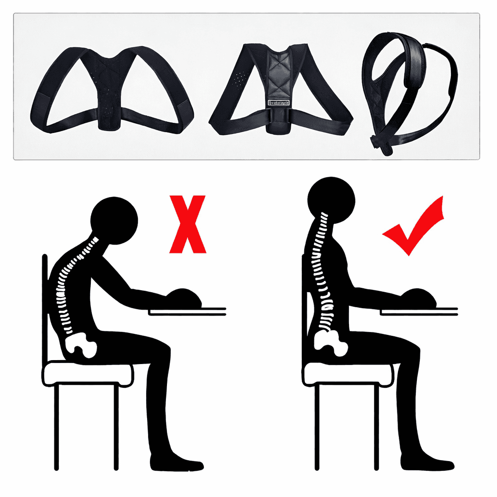 Magnetic Clavicle Belt حزام شد الظهر والكتفين من ميراج، صورة 2