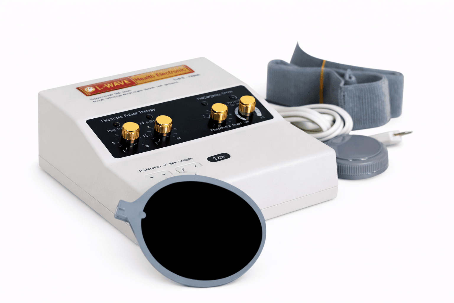 جهاز هيلث ترونيك 2 قناة – Health Tronic O-WAVE 2CH لتحفيز العضلات والعلاج الطبيعي، صورة 2