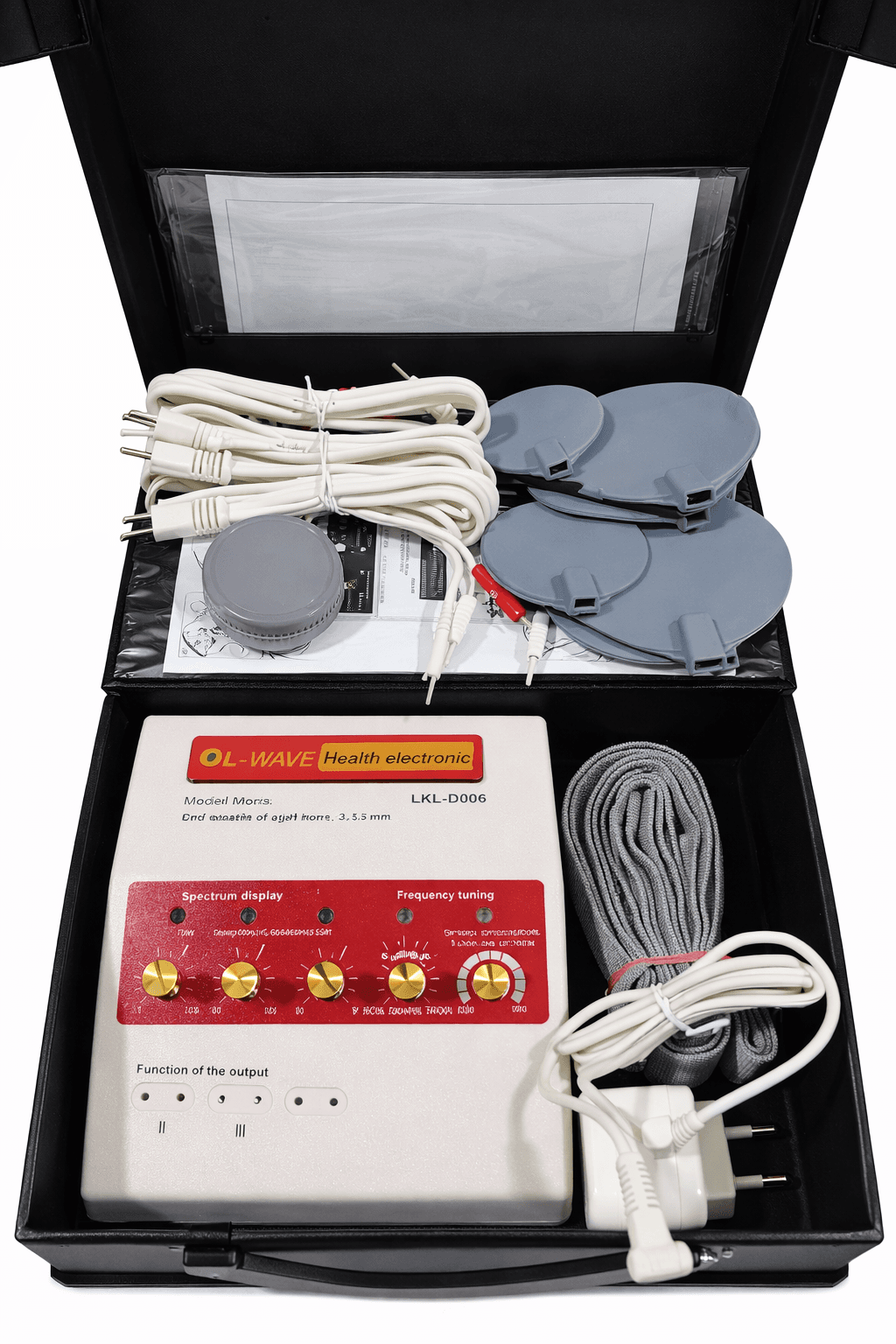Health Tronic 3CH جهاز هيلث ترونيك 3 قنوات لتنشيط العضلات والعلاج الطبيعي بالتيارات الكهربائية، صورة 3