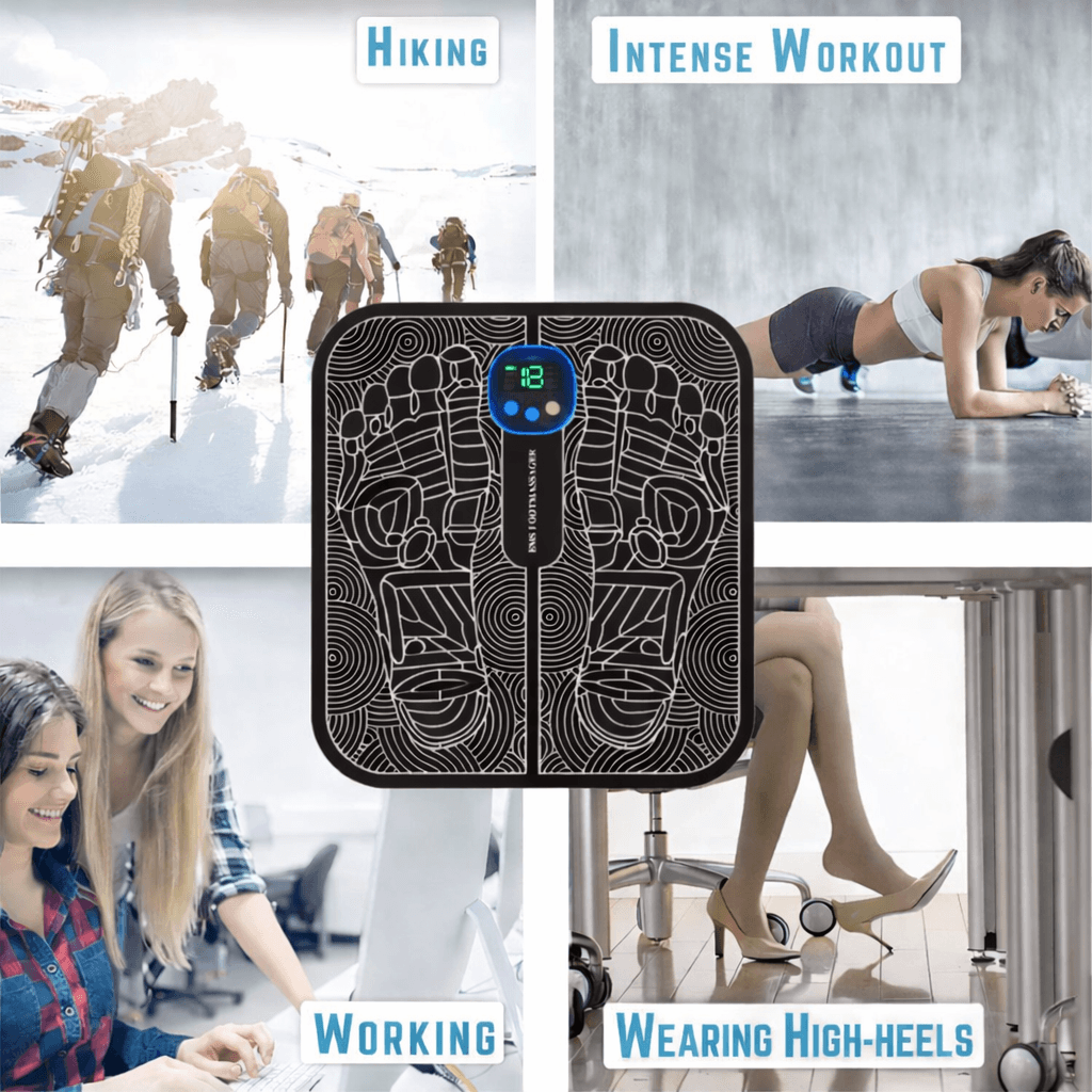 EMS Foot Massager جهاز مساج وتدليك القدم بـ 8 أوضاع مختلفة لتحسين الدورة الدموية وتخفيف آلام العضلات، صورة 4