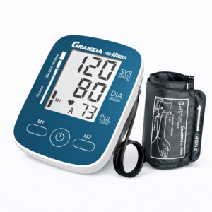 Digital Blood Pressure Monitor Granzia جهاز قياس ضغط الدم ديجيتال مع الكفة وشاشة عرض كبيرة