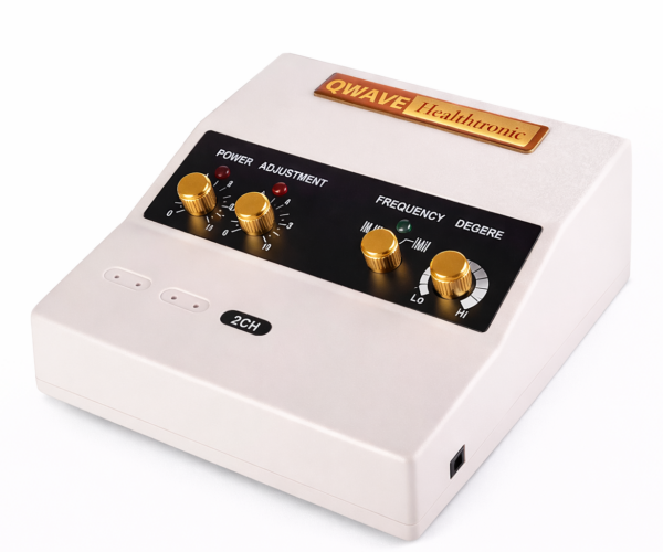 جهاز Health Tronic O-WAVE 2CH لتحفيز العضلات والعلاج الطبيعي بالتيارات الكهربائية EMS وTENS