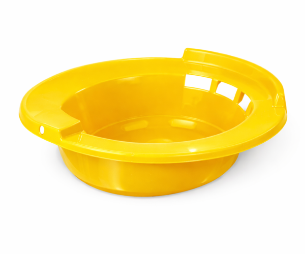 طبق تشطيف طبي Sitz Bath لعلاج البواسير والشرخ الشرجي يوضع على المرحاض لتخفيف الألم وتنظيف منطقة الحوض