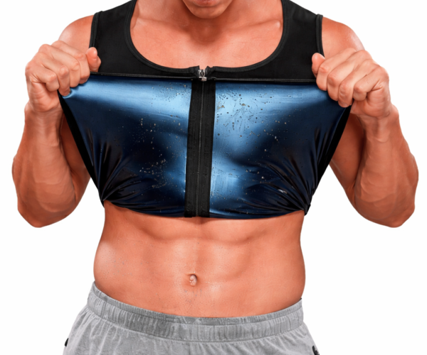 بدي حراري سبندكس رجالي للتخسيس يساعد على زيادة التعرق في منطقة البطن والخصر أثناء التمارين وتحسين شكل القوام