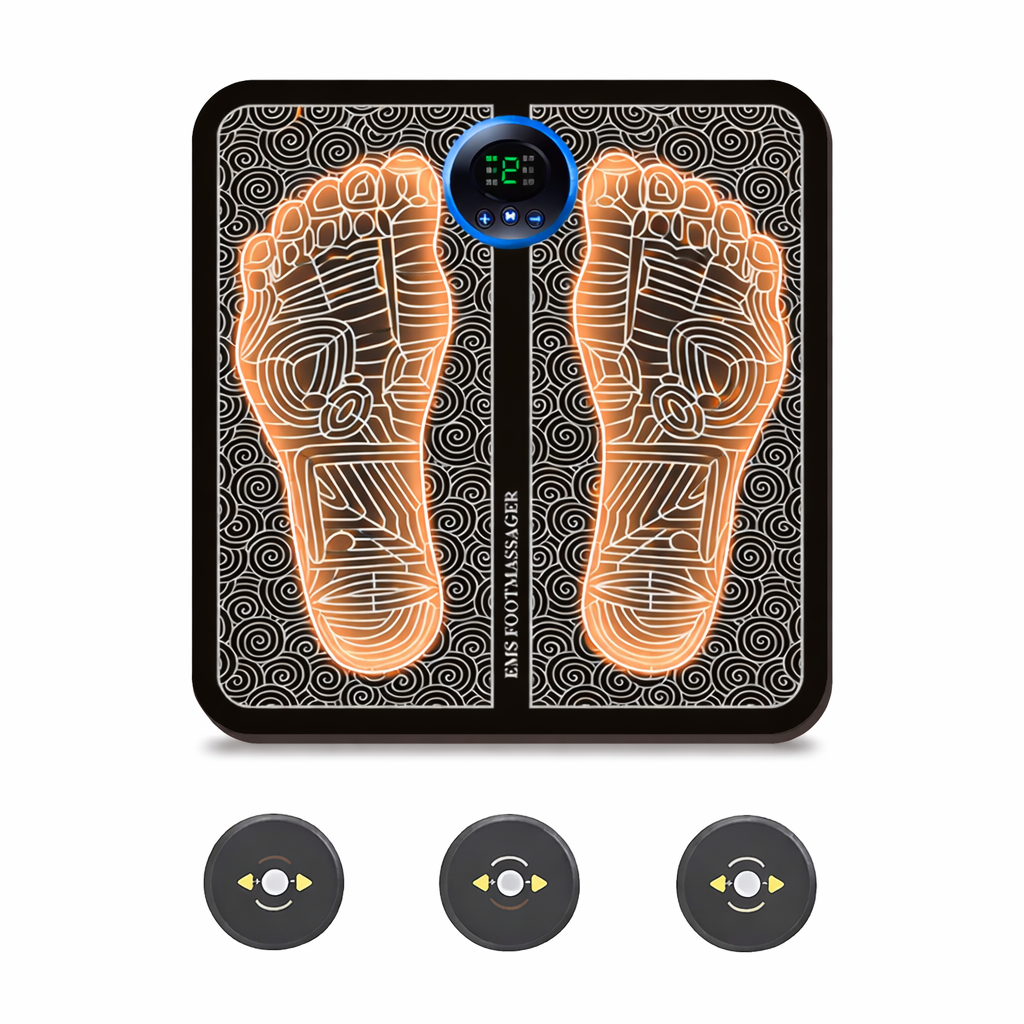EMS Foot Massager جهاز مساج وتدليك القدم بـ 8 أوضاع مختلفة لتحسين الدورة الدموية وتخفيف آلام العضلات - الصورة 5