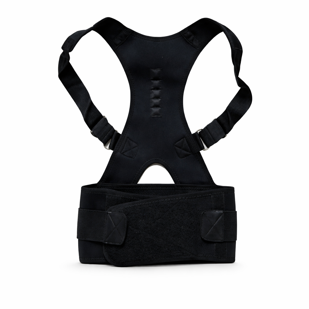 Magnetic Back Brace Posture Corrector حزام مغناطيسي لتقويم الظهر والكتفين