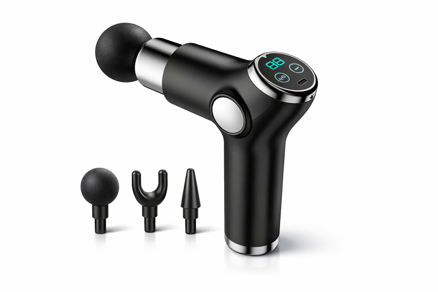 Mini Fascial Gun جهاز مساج عضلات للمساج العميق – ميني فيزيكال جن لتخفيف آلام العضلات